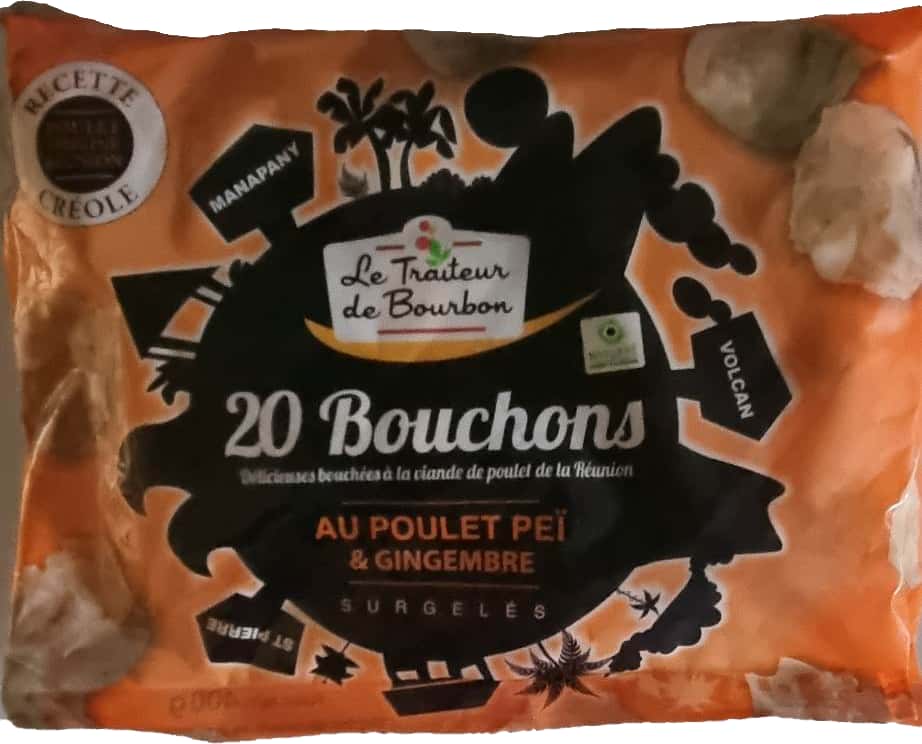 BK-EXOTIK - 20 bouchons AU POULET PEÏ & GINGEMBRE