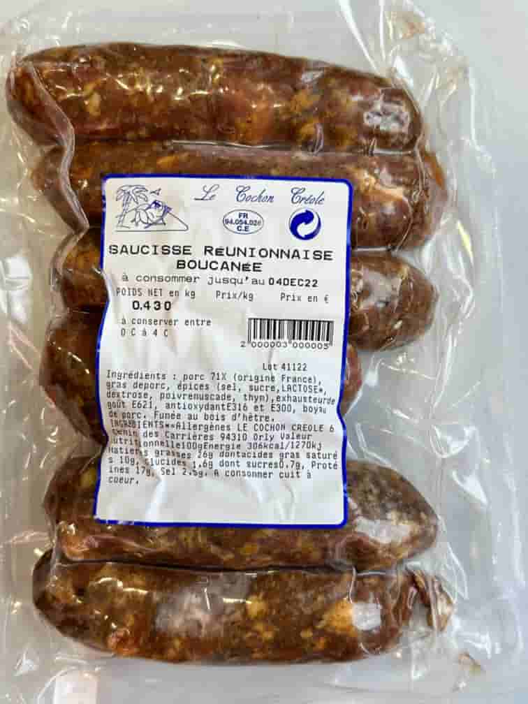 BK-EXOTIK - SAUCISSON RÉUNIONNAIS